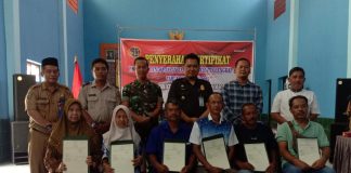 Kelurahan Kepolorejo Bagikan 180 Sertifikat Tanah PTSL, Jamin Kepastian Hukum dan Dorong Kesejahteraan Warga
