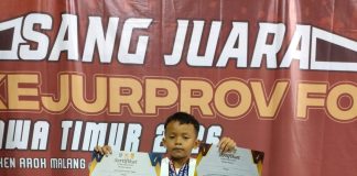 Sosok Cavy Zayn, Karateka Cilik Magetan yang Berjaya di Kejuprov Forki Jatim 2026