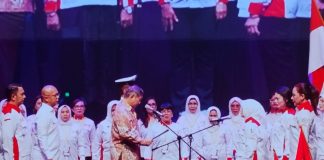 Hashim Djojohadikusumo Lantik Pengurus Srikandi Jaga Desa, Kawal Program Prioritas Prabowo-Gibran