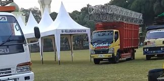 Masuknya Truk Panggung ke Alun-Alun Magetan Usai Acara Harlah PKB Disoal, DLH Bakal Panggil Panitia