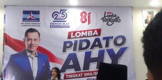 Edukasi Demokrasi Generasi Muda, Demokrat Magetan Gelar Lomba Pidato AHY Tingkat Pelajar