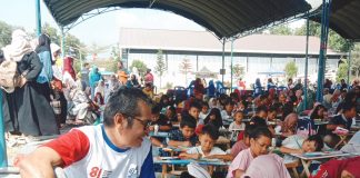 Meriahkan HUT Ke-25 Partai Demokrat dan HUT Ke-81 RI, DPC Magetan Gelar Lomba Rakyat di Lembeyan