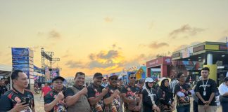 Suntikan Semangat untuk Mario Aji,DPRD Magetan Hadir Langsung di Sirkuit Mandalika